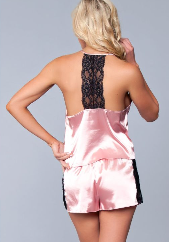 Satin Cami short set