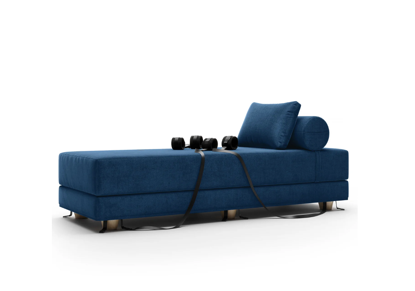 Black Label Devon Daybed with Cuffs